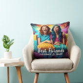 Best Friends Funny Sisters クッション (椅子)