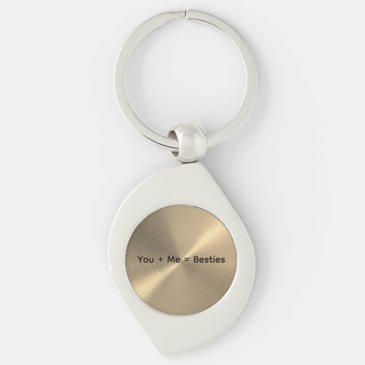 Best Friends Gift Ideas – Custom Name Key Chain キーホルダー (正面)