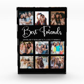 Best Friends Gift - Modern 9 Photos Collage フォトブロック (正面)