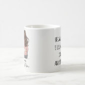 Best Friends Hair Illustration Mug – BFF Besties D コーヒーマグカップ (中央)