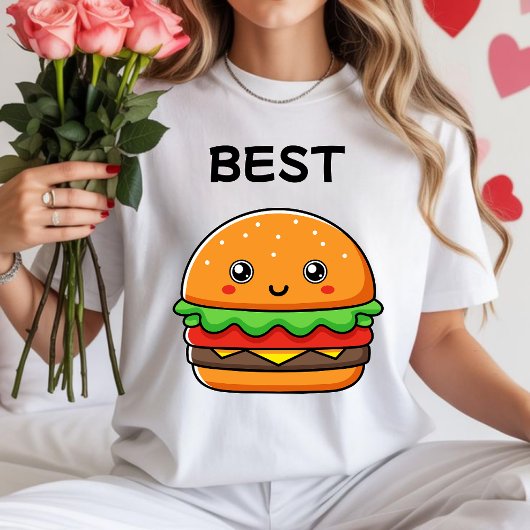Best friends hamburger and fries T-shirt kawaii Tシャツ