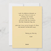 Best Friends Holiday Card Customized Wish We Were シーズンカード (裏面)