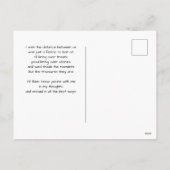 Best Friends Holiday Postcard Custom Wish We Were シーズンポストカード (裏面)