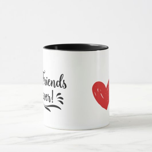 best friends mug マグカップ (中央)