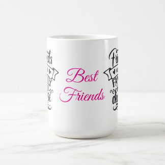Best friends Mug Friends are family! モーフィングマグカップ