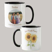 Best Friends Mug - Sunflowers & Photo マグカップ