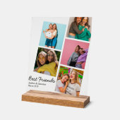 Best Friends Photo Acrylic Gift Stand Display アクリルサイン (傾斜)