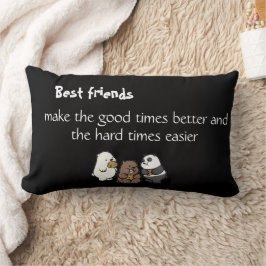 Best Friends Pillow ランバークッション
