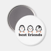 best friends - Pinguine マグネット (正面/裏面)