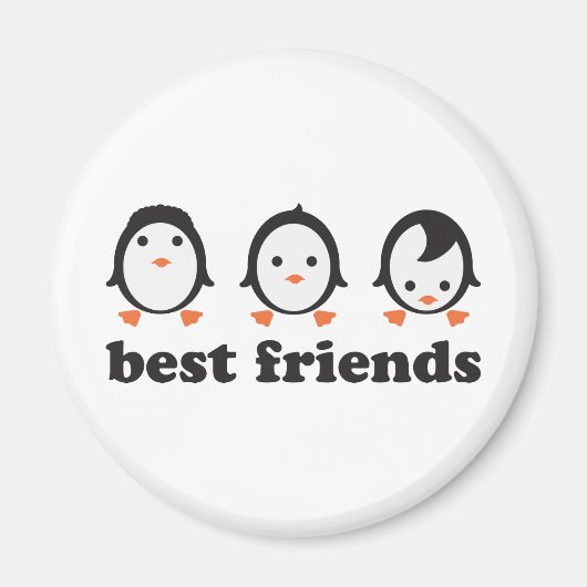 best friends - Pinguine マグネット (正面)