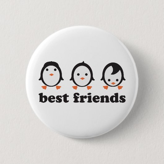 best friends - Pinguine 缶バッジ (正面)