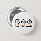best friends - Pinguine 缶バッジ (正面&裏面)