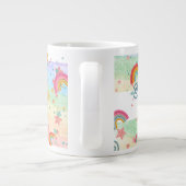 Best friends rainbow mug ジャンボコーヒーマグカップ (裏面)