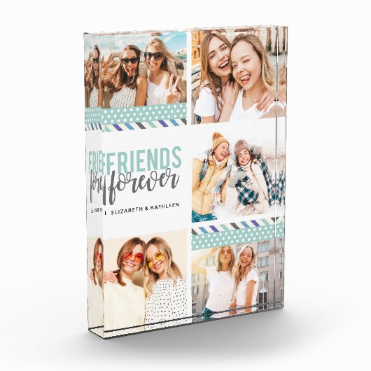 Best Friends Script Photo Collage Block フォトブロック (左)