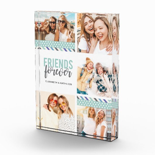 Best Friends Script Photo Collage Block フォトブロック (右)