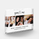 Best Friends Script Photo Collage Block フォトブロック (左)