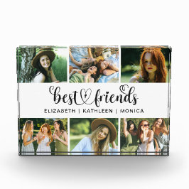 Best Friends Script Photo Collage Block フォトブロック
