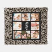 Best Friends Stylish BFF Friendship Photo フリースブランケット (正面(横))