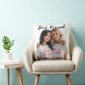 Best Friends With inspirational Quote クッション (椅子)