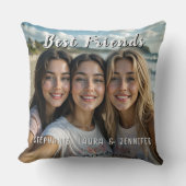 Best Friends With inspirational Quote クッション (正面)