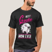 Best Gecko Mom Ever Tシャツ (正面)