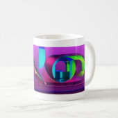 Best Gift Cup with Modern Artistic Design コーヒーマグカップ (正面右)