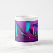 Best Gift Cup with Modern Artistic Design コーヒーマグカップ (中央)