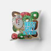 Best Gift Ever! Xmas Doughnuts クッション (裏面)