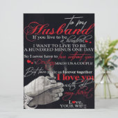 Best Gift For Husband | To My Husband Quotes メニュー (スタンド正面)