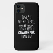 BEST GIFT FOR LEAVING COWORKERS Case-Mate iPhoneケース (裏面)