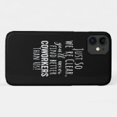 BEST GIFT FOR LEAVING COWORKERS Case-Mate iPhoneケース (裏面(横))