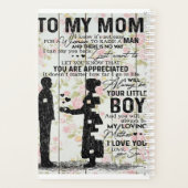 Best Gift For Son | To My Son Quotes プランナー手帳 (裏面)