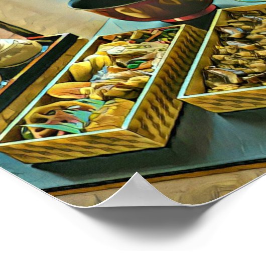 Best gift for Sushi lover ポスター (角)