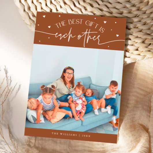 Best Gift Terracotta Valentines Day Photo シーズンカード