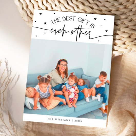 Best Gift White Valentines Day Photo シーズンカード