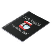 Best Gifts For Bakers Baking Black And White Her ノートブック (左側)