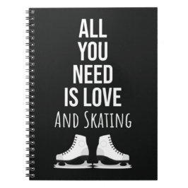 Best Gifts For Ice Skaters Cute Skating Winter ノートブック