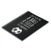 Best Gifts For Soccer Players For Him Sports Team ノートブック (左側)