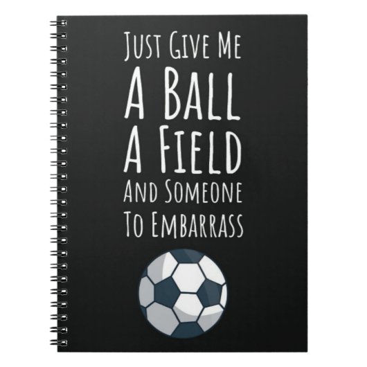 Best Gifts For Soccer Players For Him Sports Team ノートブック (正面)