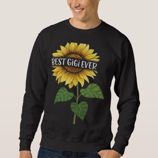 Best GiGi Ever Sunflower スウェットシャツ (正面)