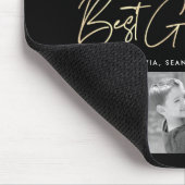 Best Glamma Ever Gold Glitter 6 Photo Collage Chic マウスパッド (コーナー)