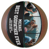 Best Godfather Ever Sports Fathers Day Uncle バスケットボール (縦)