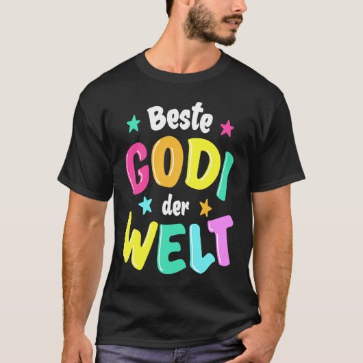 Best Godi in the World  Godmother Tシャツ (正面)