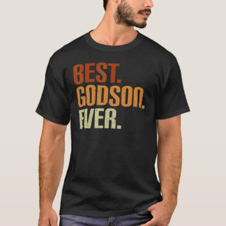 Best Godson Ever Best Godson In The World Best God Tシャツ
