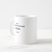 ☕ Best Golden Retriever Mom Ever – White Mug コーヒーマグカップ (正面左)