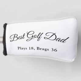 Best Golf Dad | Funny Golf Father Gift ゴルフヘッドカバー