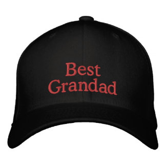 Best Grandad's Embroidered Hat 刺繍入りキャップ