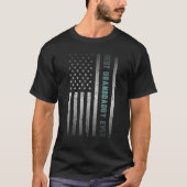Best GRANDDADDY Ever With US American Flag Father Tシャツ (正面)