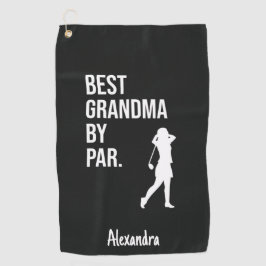 Best Grandma By Par Golfer Gifts For Grandmother ゴルフタオル