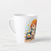 Best Grandma ever カフェラテマグ (左アングル)